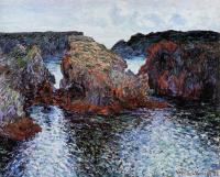 Monet, Claude Oscar - Belle-Ile, Rocks at Port-Goulphar